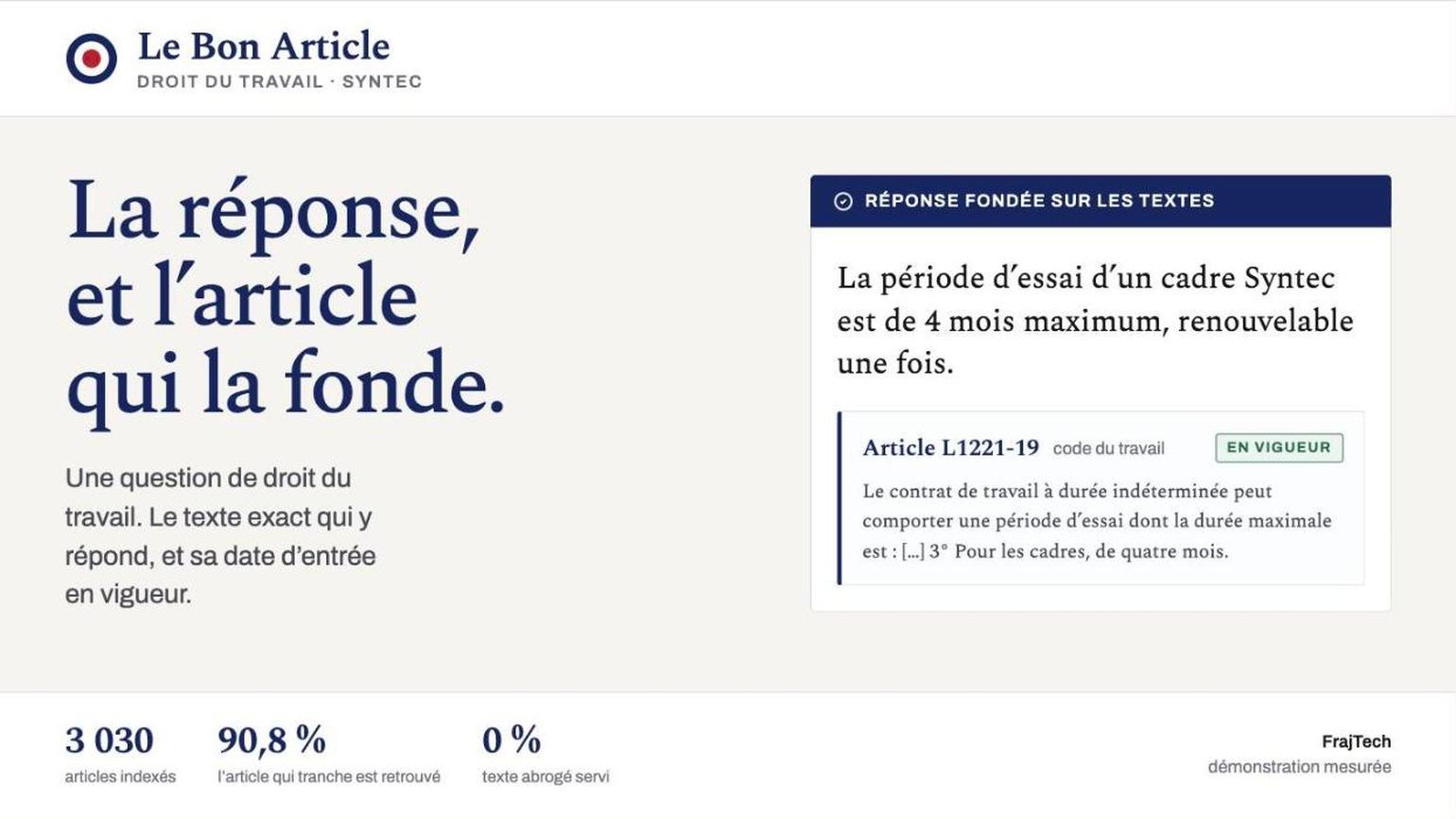 Le Bon Article capture d'écran